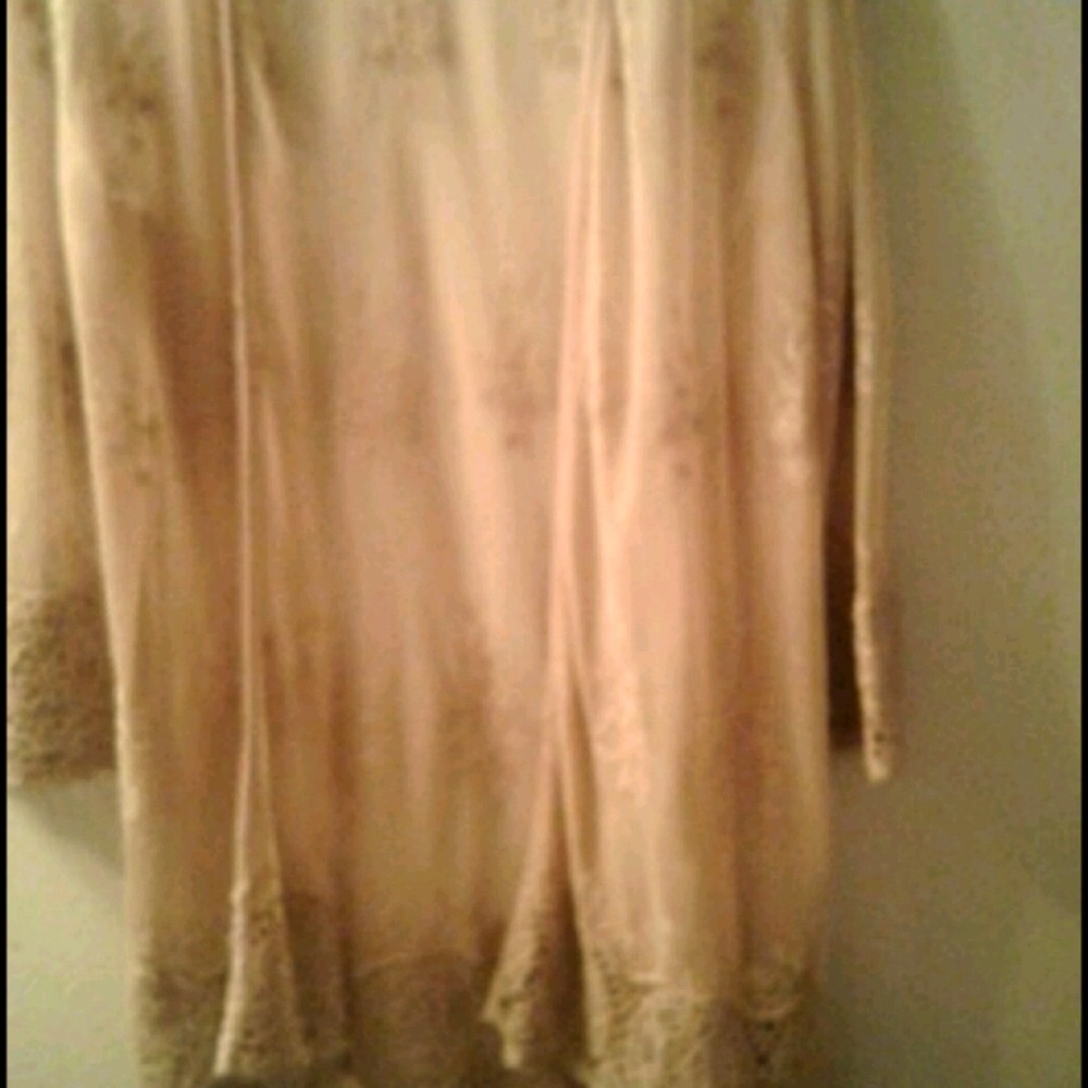 Blush Beige Woman’s Formal TOP ONLY Beautiful Quality Detail Formal ❤ FINAL SALE